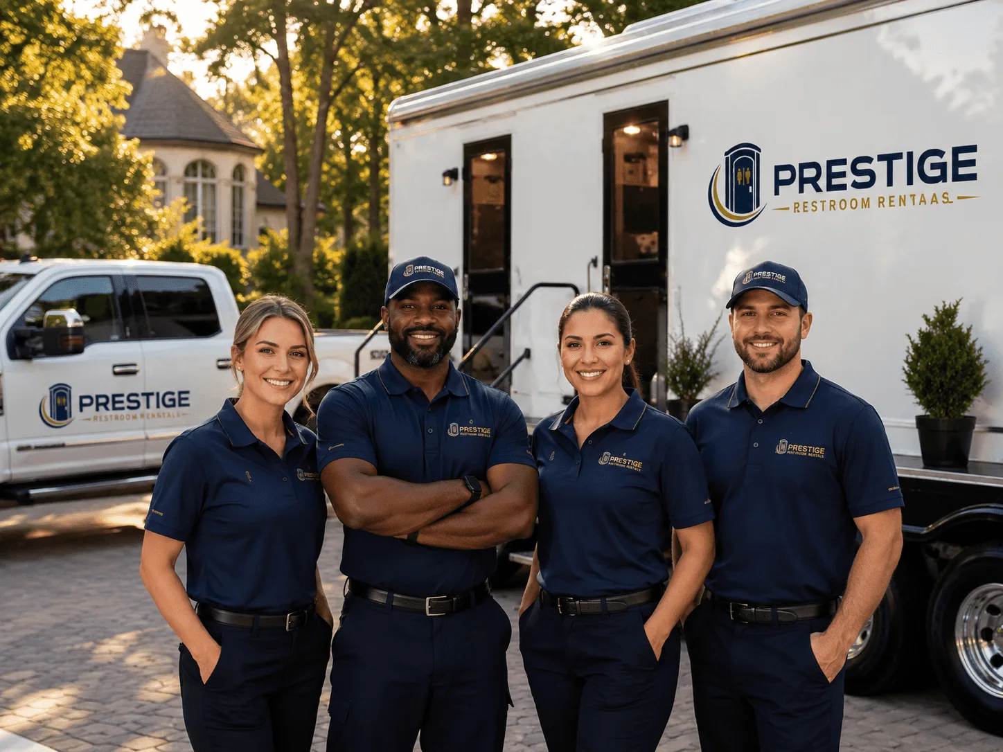 Trusted Luxury Portable Restrooms company in Basile, LA